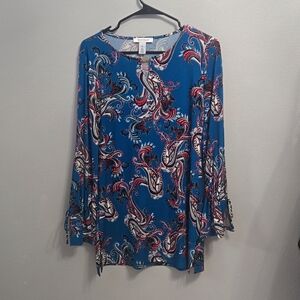 White House Black Market Paisley Print Dress